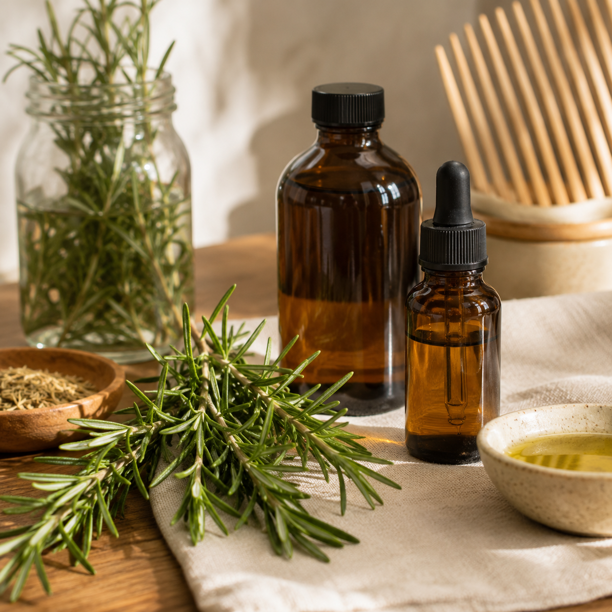 Romero para el cabello: todo lo que debes saber antes de usarlo